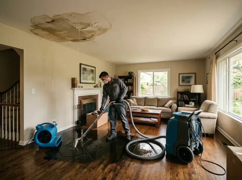 attic-pipe-burst-ceiling-drip-008 — frequently asked questions, Water Damage Restoration & Carpet Care in Bogota, NJ